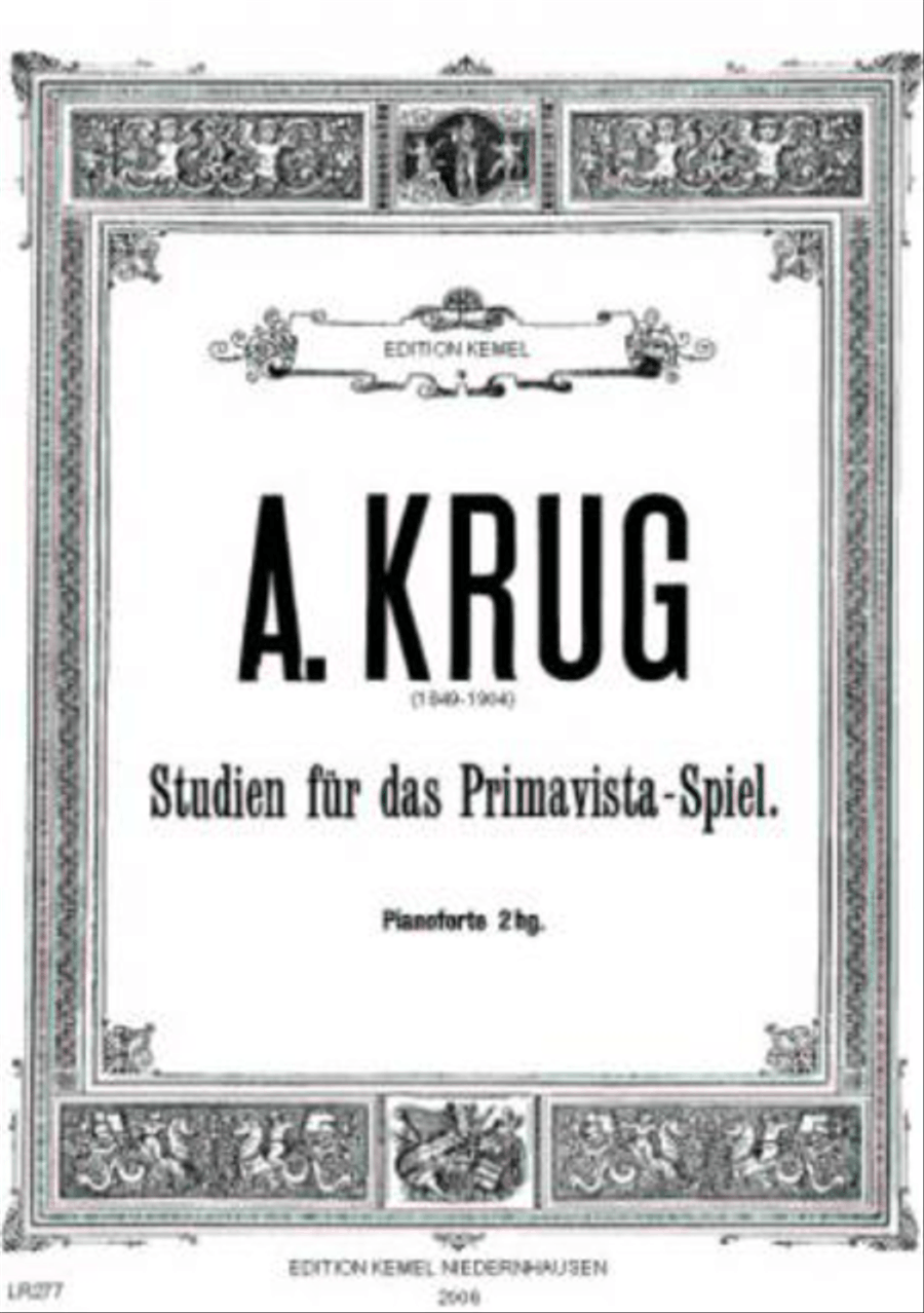 Studien für das Primavista-Spiel Piano Method scores gallery preview page 1