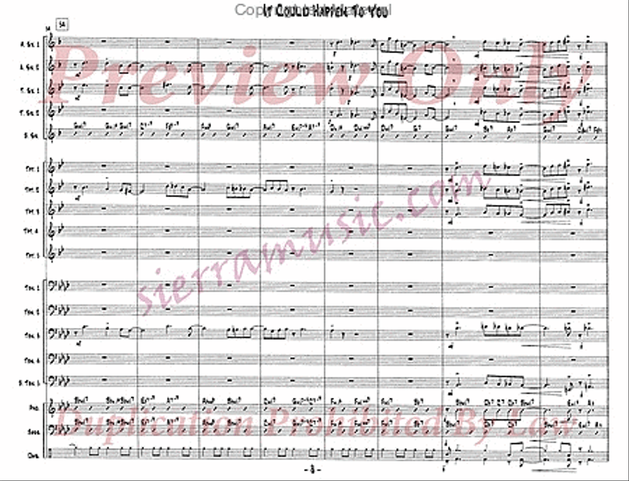 It Could Happen to You Jazz Ensemble scores gallery preview page 9