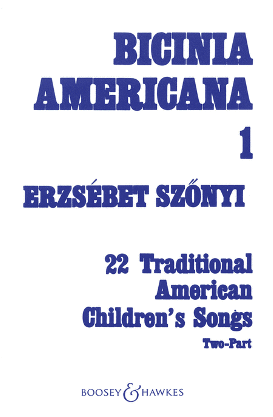 Bicinia Americana I 2-Part scores gallery preview page 1