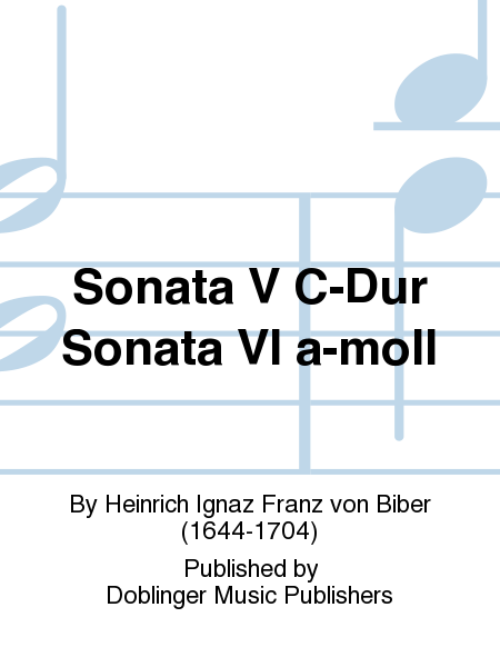 Sonata V C-Dur Sonata VI a-moll
