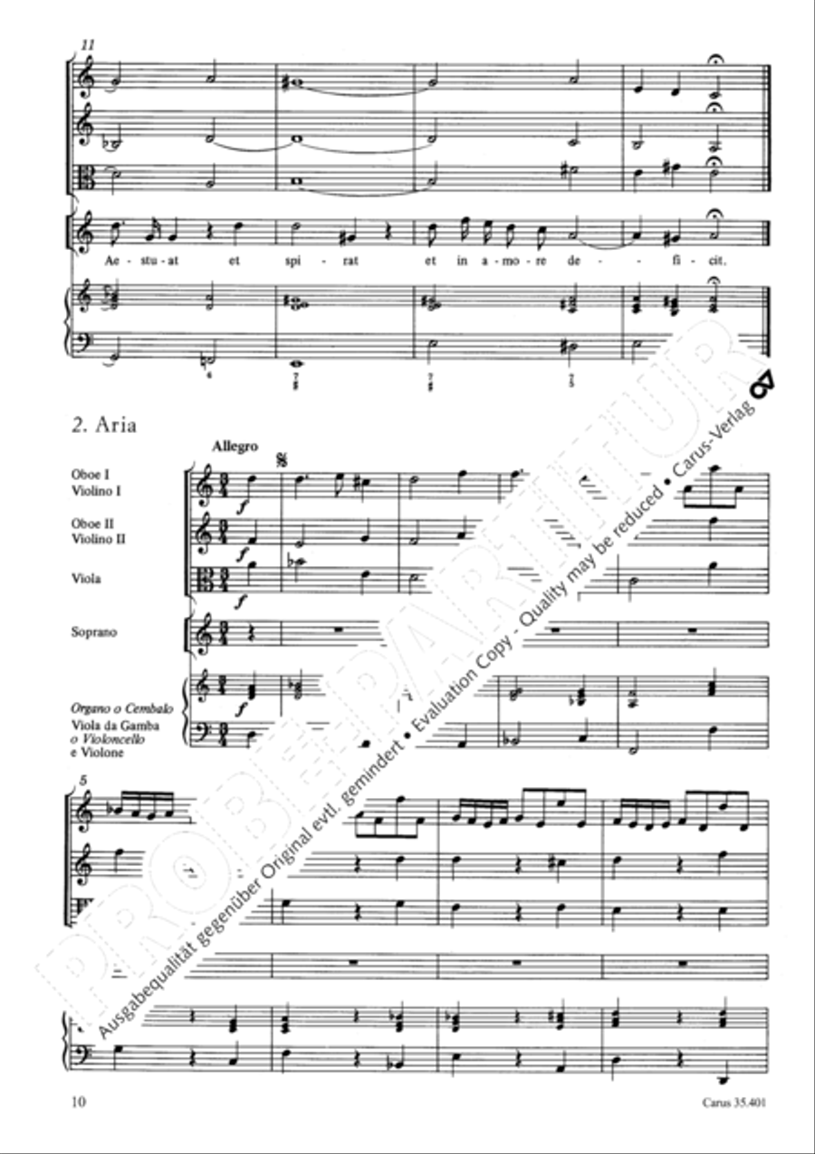 Languet anima mea Soprano Voice scores gallery preview page 13