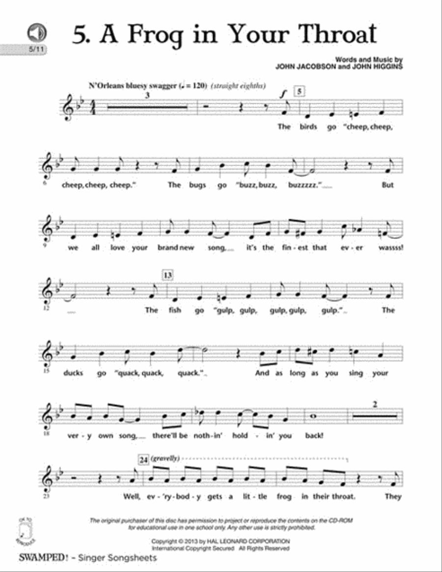 Swamped! Choir scores gallery preview page 7