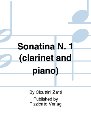 Sonatina N. 1 (clarinet and piano)