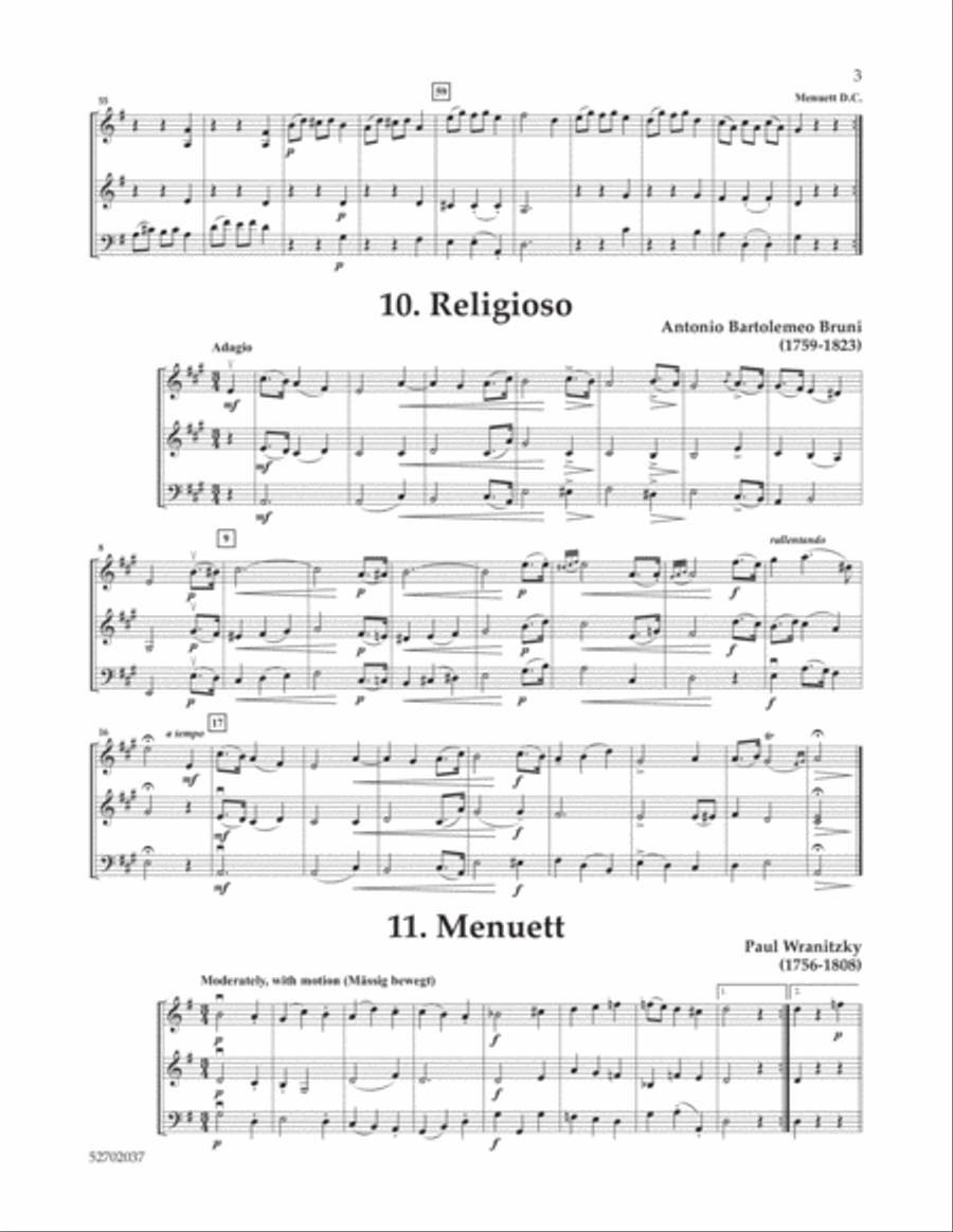 The String Trio: Vol. I(b) String Trio scores gallery preview page 2