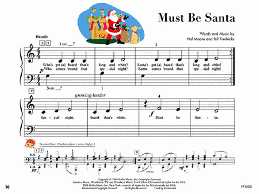 My First Piano Adventure® Christmas – Book B Piano Method scores gallery preview page 4