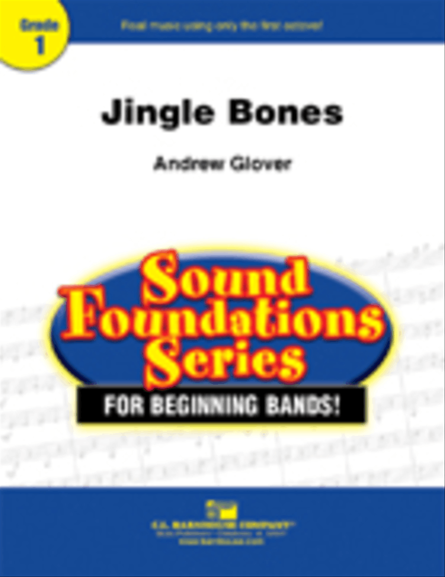 Jingle Bones Concert Band scores gallery preview page 1