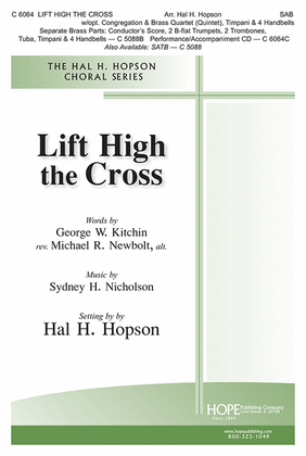 Book cover for Lift High the Cross-SAB
