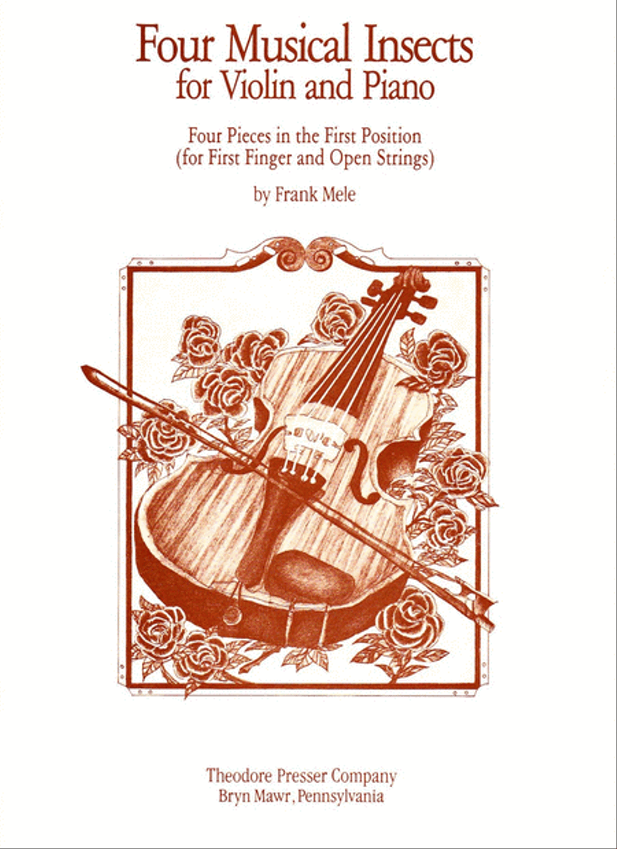 Four Music Insects Chamber Music scores gallery preview page 1