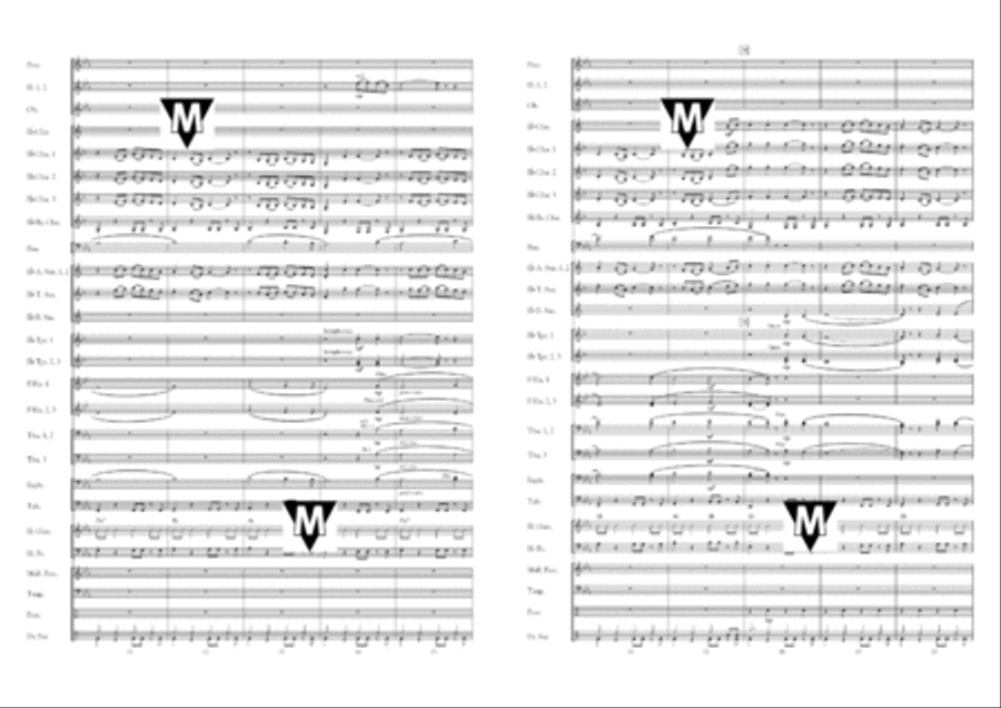 Uptown Girl Concert Band scores gallery preview page 3