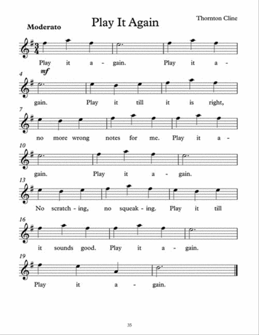 The Amazing Incredible Shrinking Violin Violin Solo scores gallery preview page 6