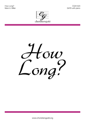 Book cover for How Long?