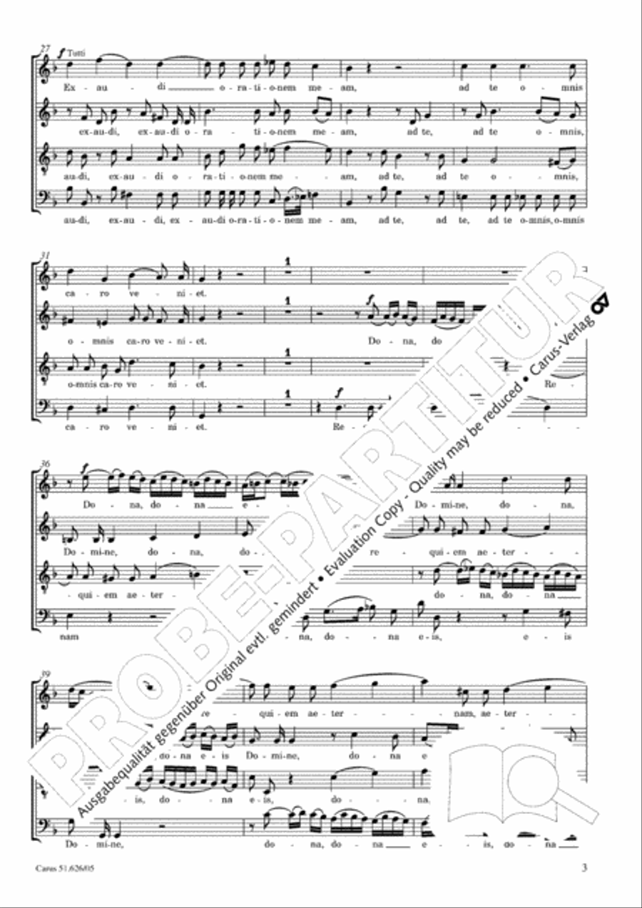 Requiem 4-Part scores gallery preview page 4