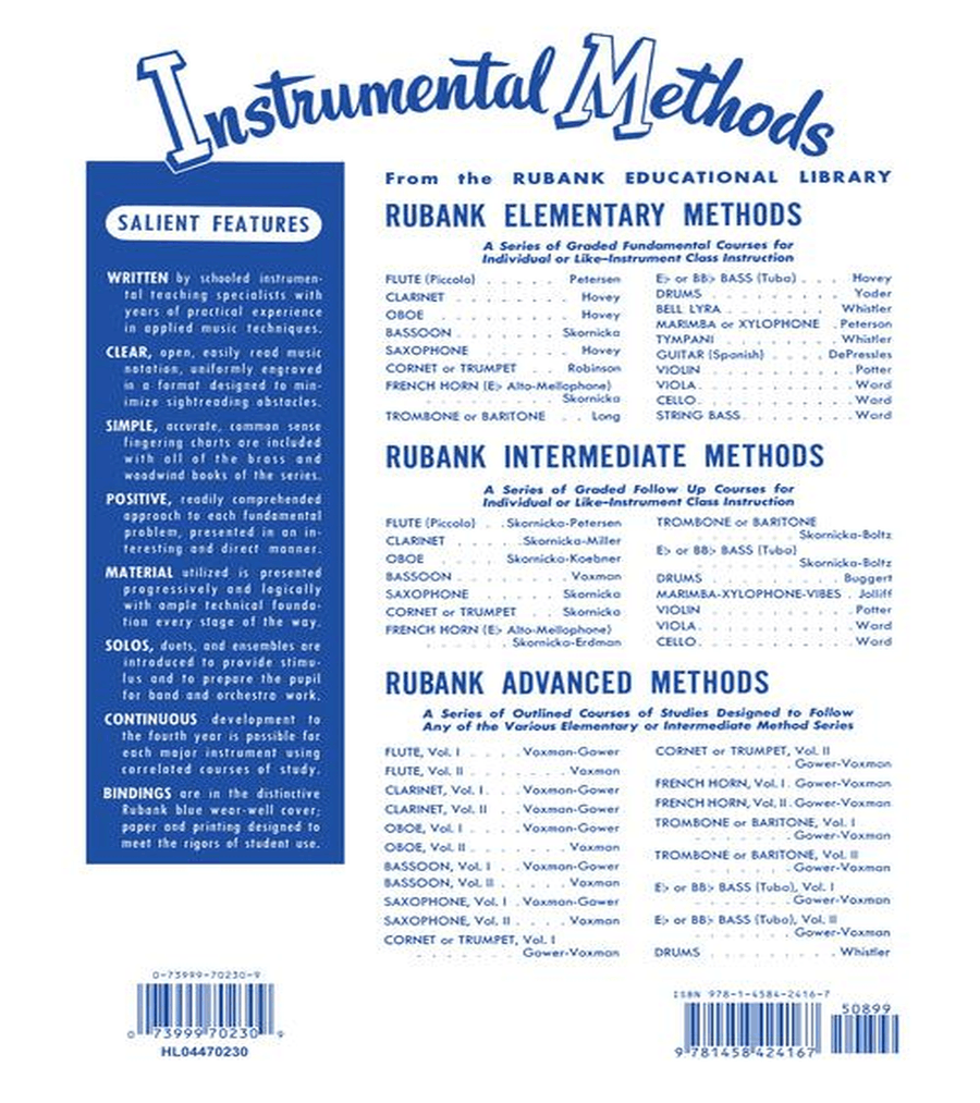 Rubank Intermediate Method – Bassoon Concert Band Methods scores gallery preview page 6