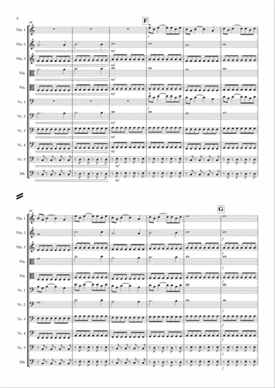 Swell - String Quintet String Quintet scores gallery preview page 4