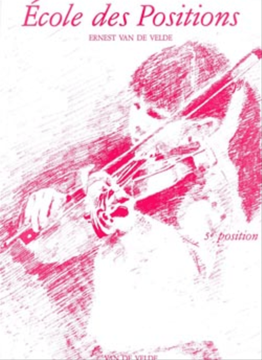 Ecole Des Positions 5th Violin Solo scores gallery preview page 1
