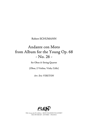 Andante con Moto - from Album for the Young Opus 68 No. 26