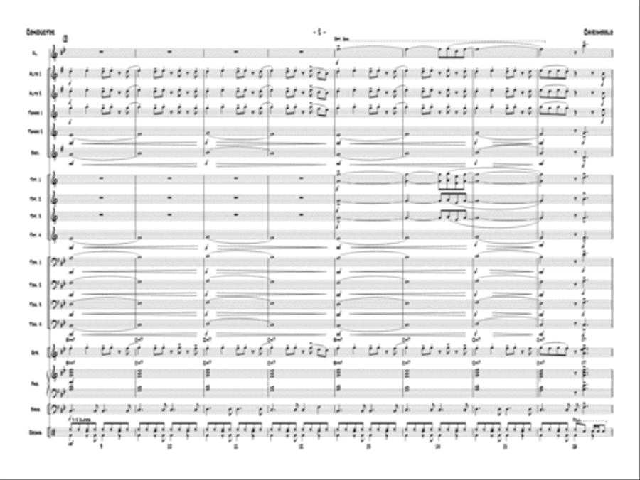 Chirimbolo Jazz Ensemble scores gallery preview page 3
