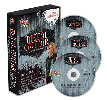 Metal Guitar - 3-DVD Mega-Pack