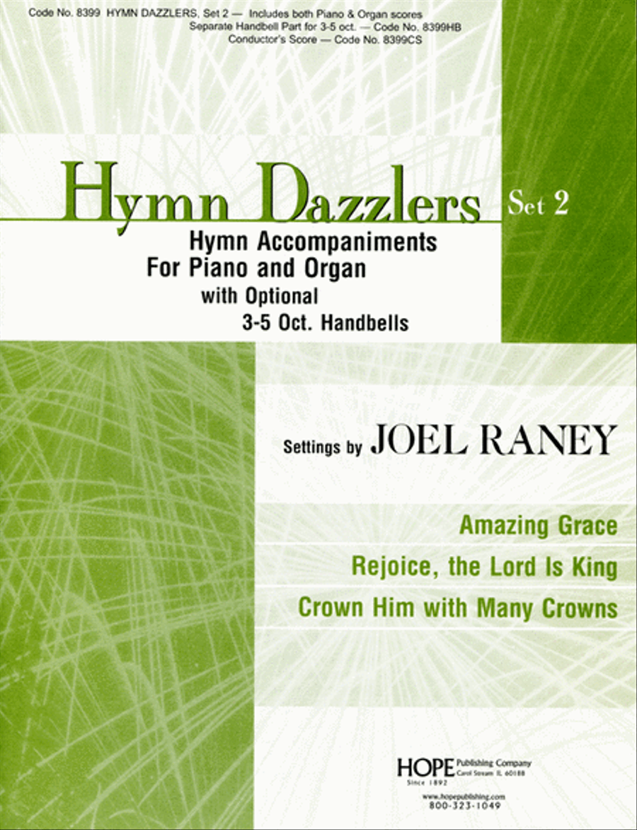 Hymn Dazzlers: Set 2 Handbell Choir scores gallery preview page 1