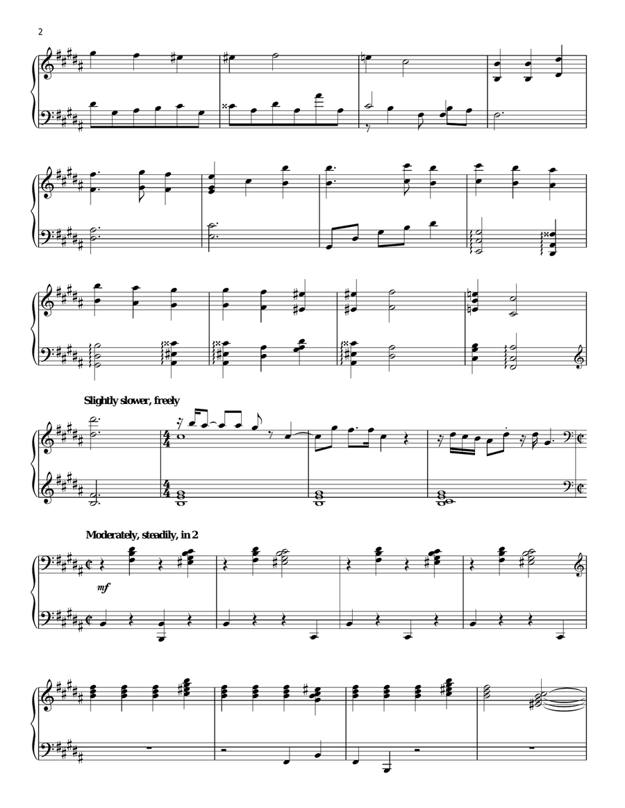 Building Trust Piano Solo scores gallery preview page 2