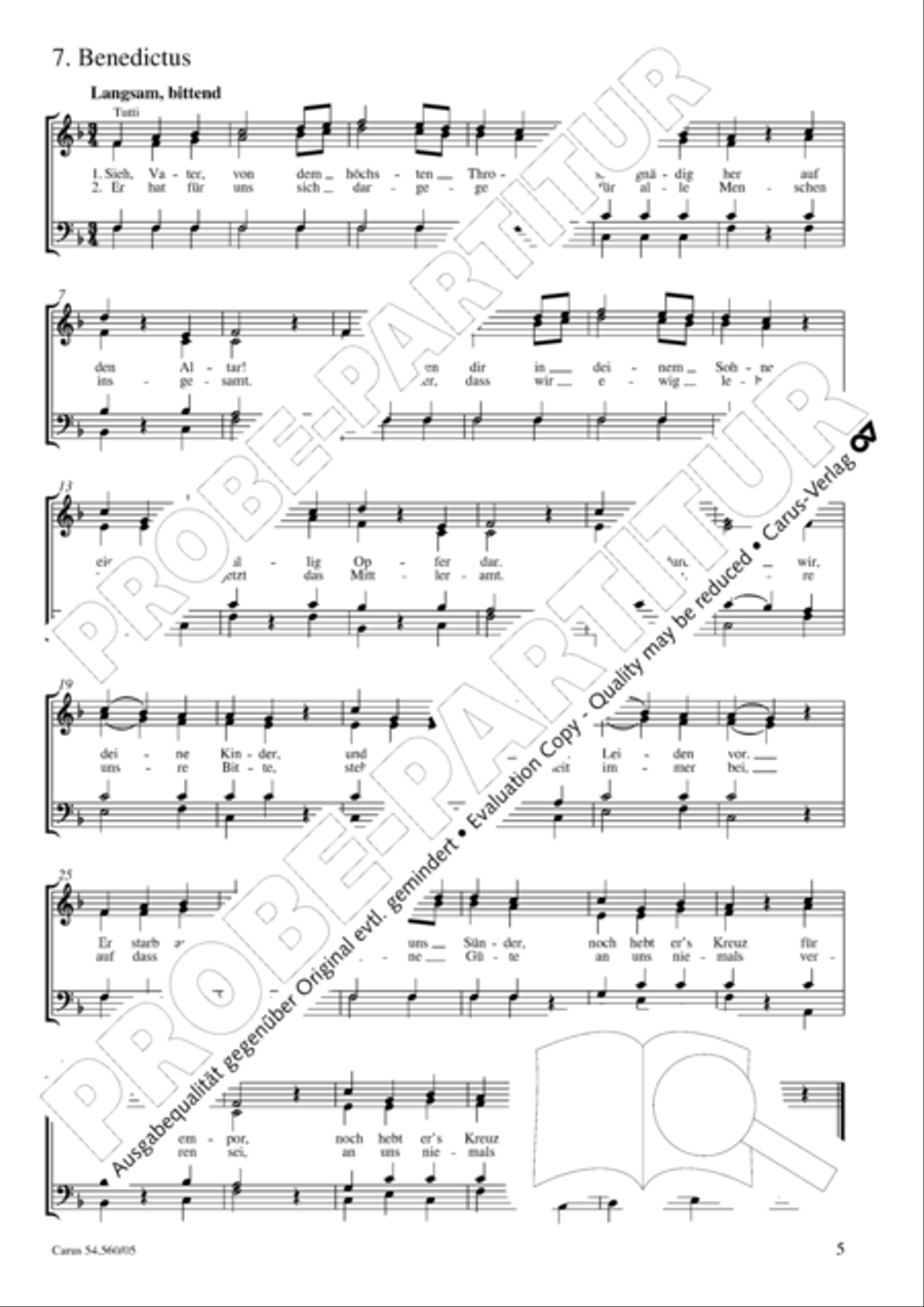 Deutsches Hochamt 4-Part scores gallery preview page 6