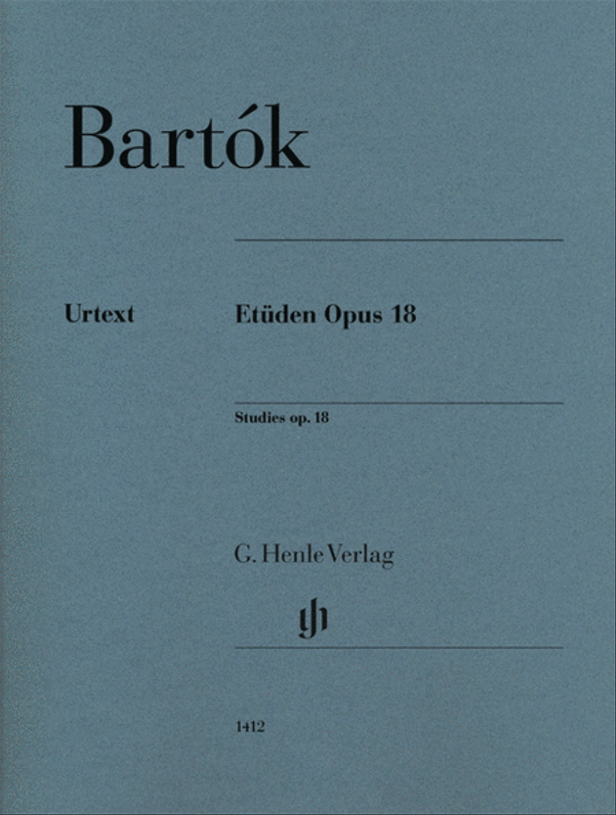 Book cover for Etudes Op. 18