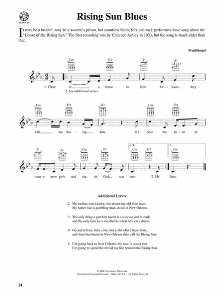 Blues Ukulele Ukulele scores gallery preview page 6