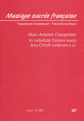 Book cover for In nativitate Domini nostri Jesu Christi canticum