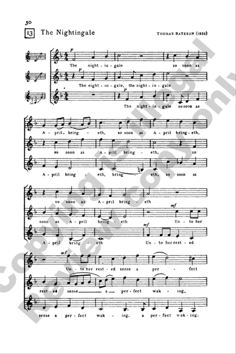 Invitation to Madrigals, Book 3 SSA scores gallery preview page 38