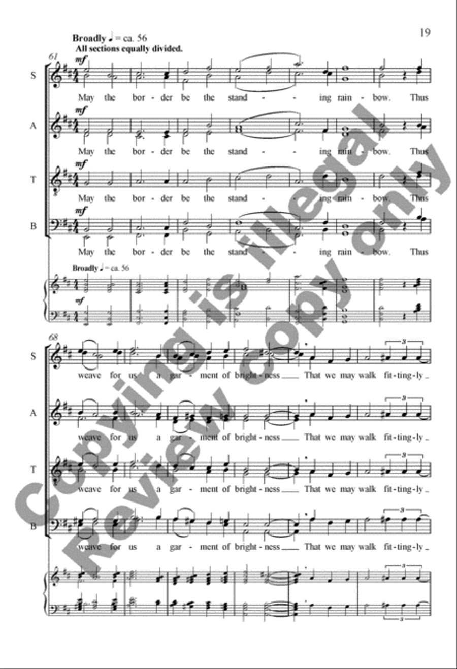 Song of the Sky Loom Song of the Sky Loom Divisi scores gallery preview page 38