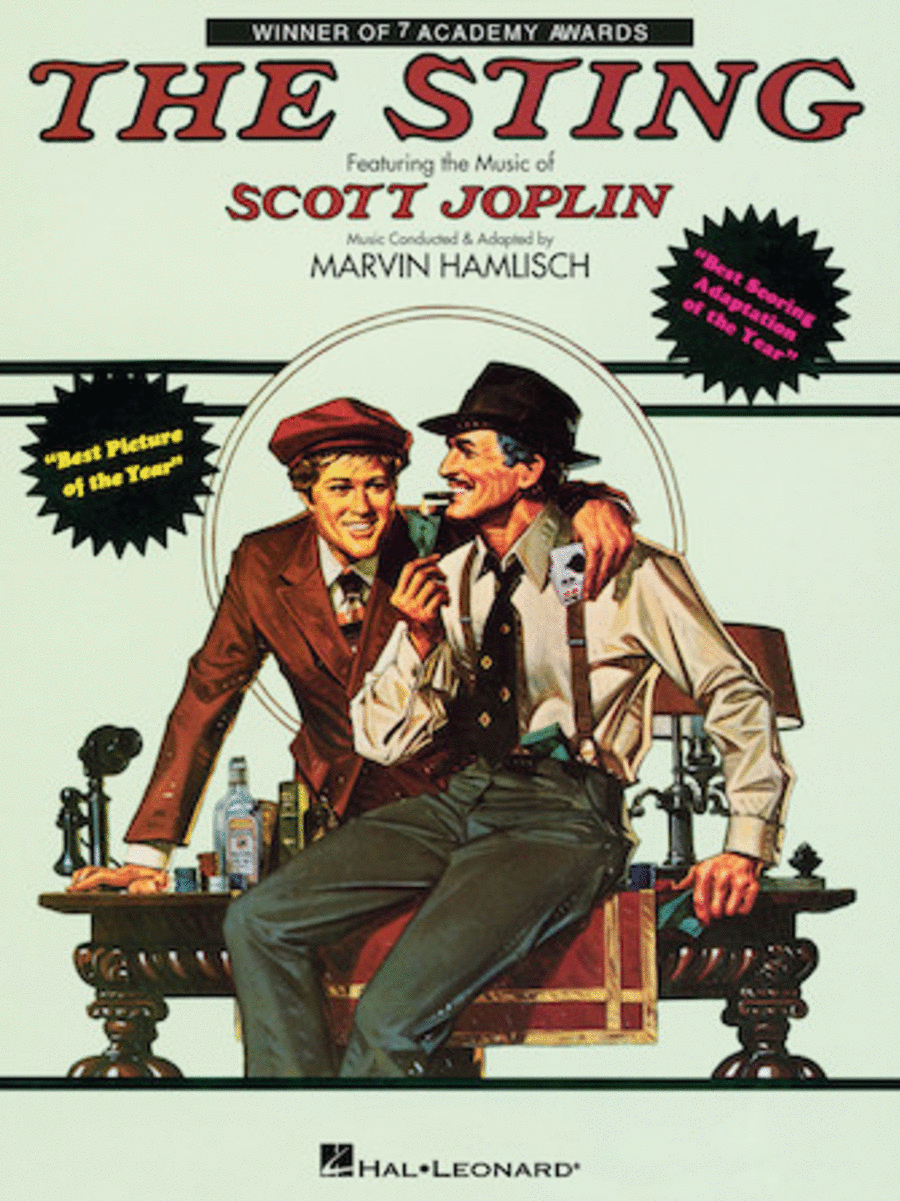 The Sting The Sting Piano Solo scores gallery preview page 1
