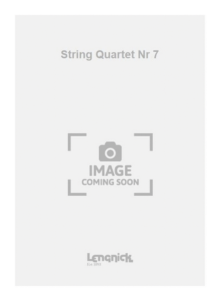 String Quartet Nr 7