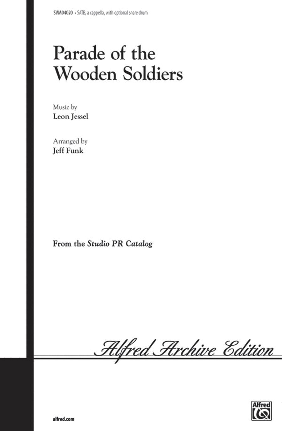 Parade of the Wooden Soldiers 4-Part scores gallery preview page 1