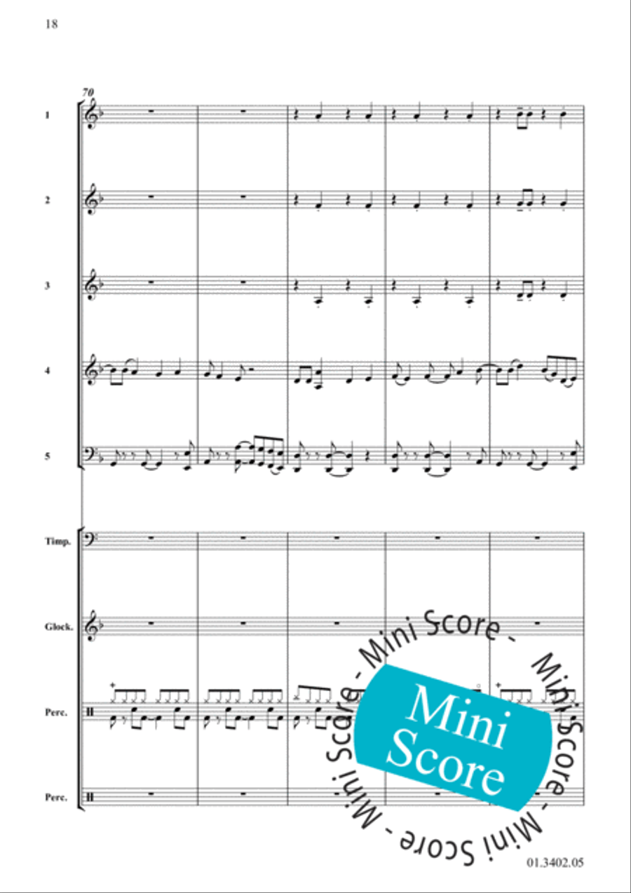 The Great Beethoven Bonanza Concert Band scores gallery preview page 22