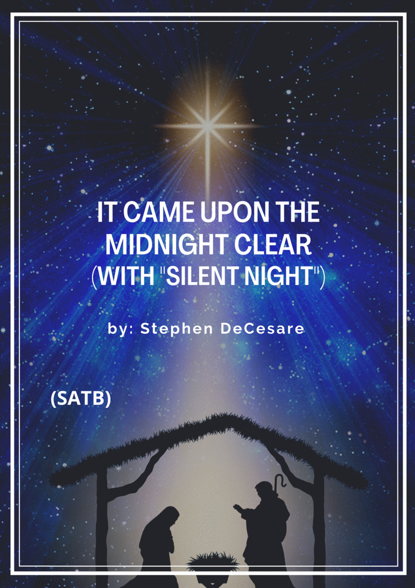 It Came Upon The Midnight Clear (with "Silent Night") (SATB) image number null