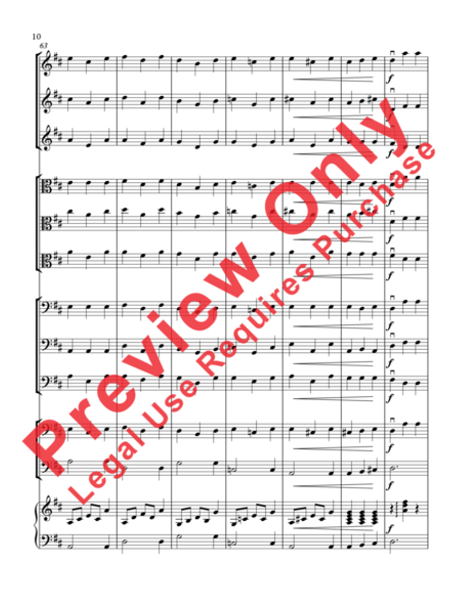 Lavender's Blue Lavender's Blue String Orchestra scores gallery preview page 13