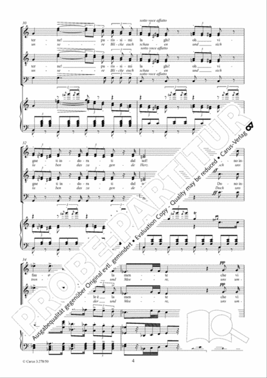 O Signore, dal tetto natio 4-Part scores gallery preview page 5