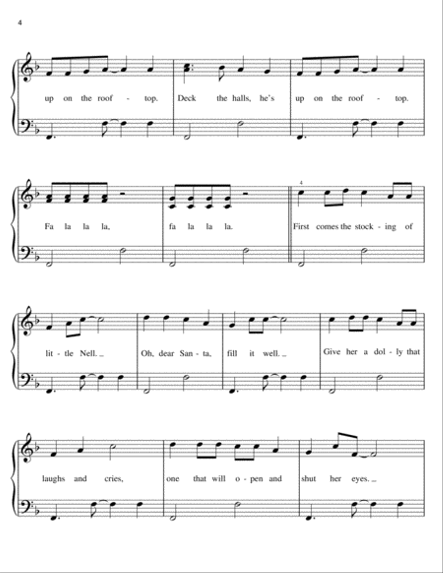 Deck The Rooftop Deck The Rooftop Voice scores gallery preview page 4
