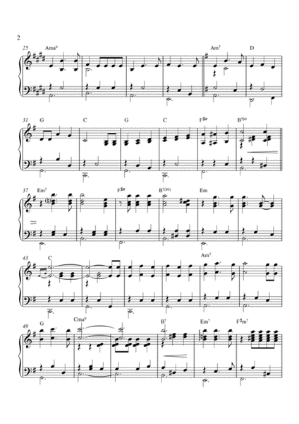 My Favorite Things (Grand Allegro/Tour Jeté) - Piano sheet music for ballet class image number null