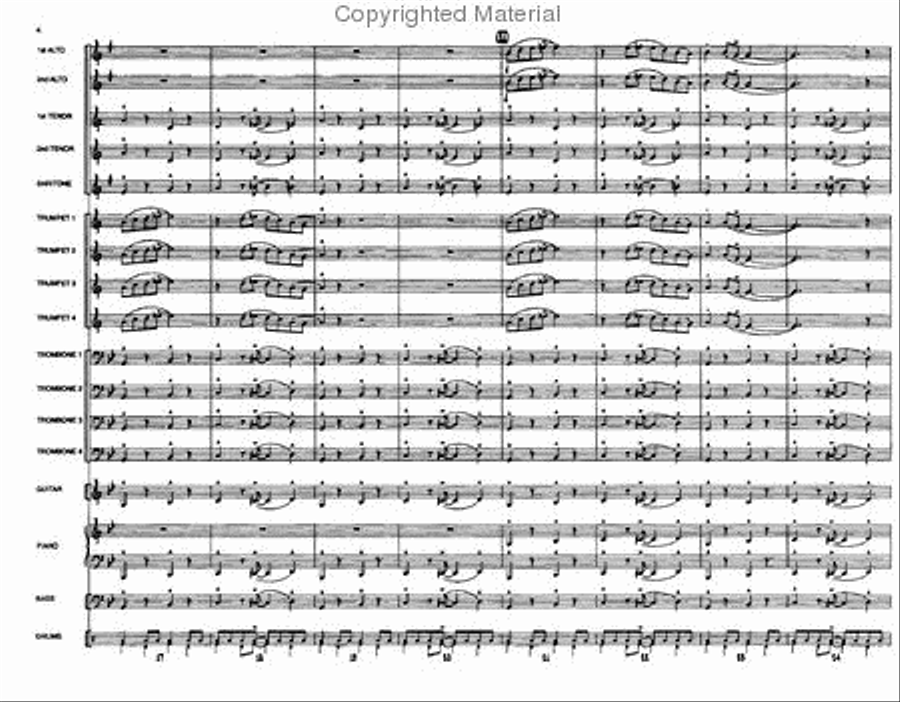 Swing Machine Jazz Ensemble scores gallery preview page 4