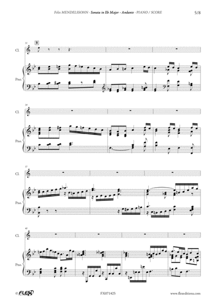 Sonate In Eb Major - Andante image number null