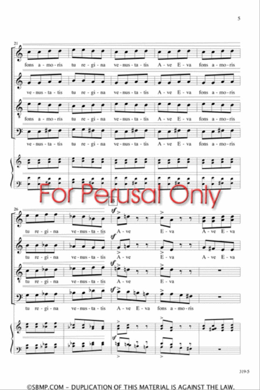 Rytmus - SATB Octavo 4-Part scores gallery preview page 4