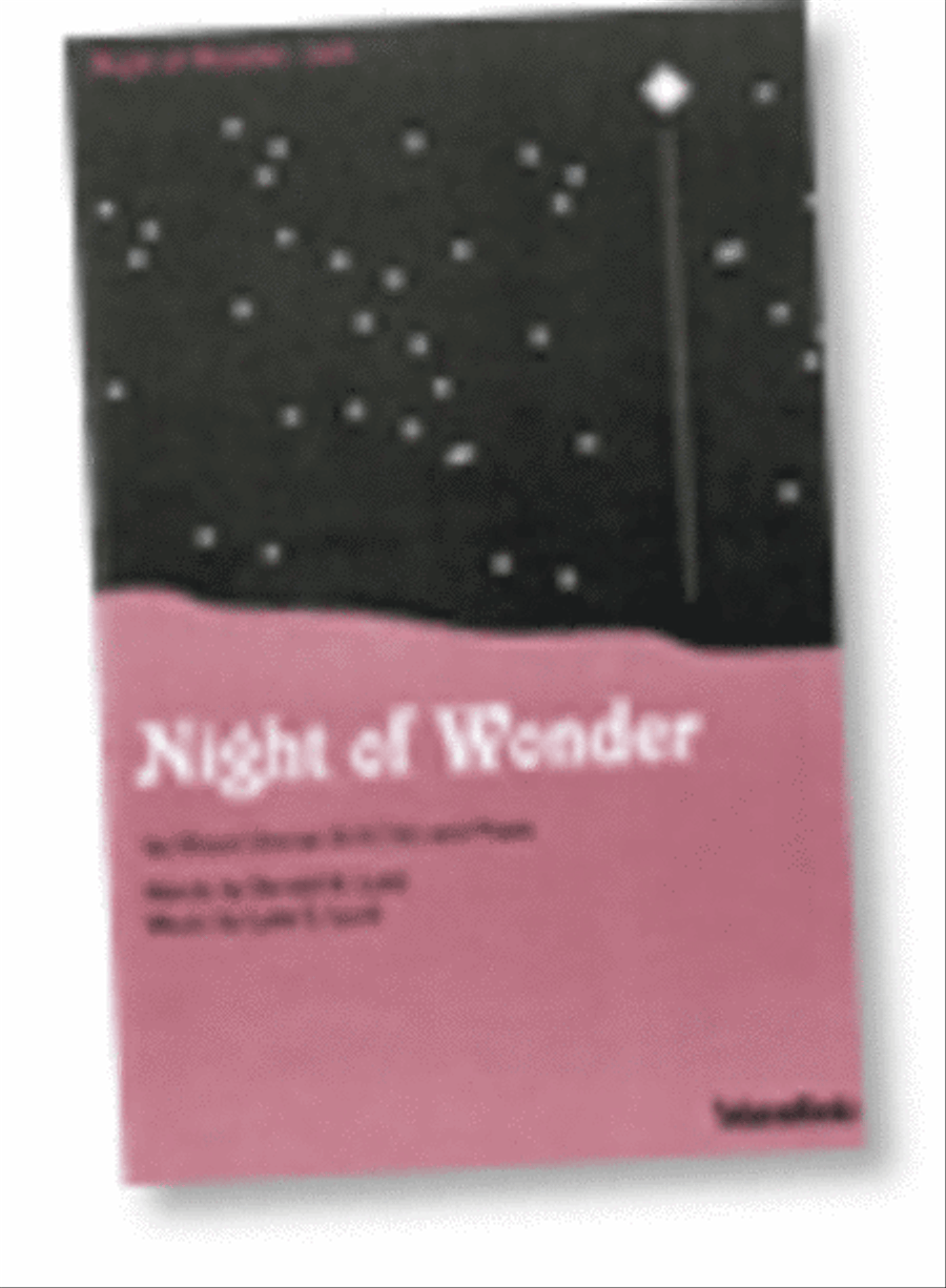 Night of Wonder - SATB Night of Wonder - SATB 4-Part scores gallery preview page 1
