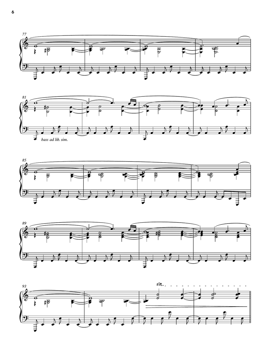 Resurrections ~ Awake (Celeste Piano Collections) Piano Solo scores gallery preview page 6