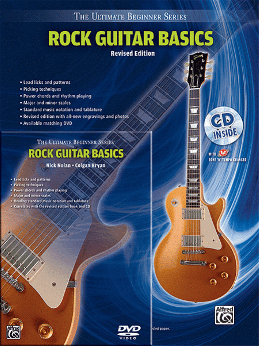 Ultimate Beginner Rock Guitar Basics Mega Pak Electric Guitar scores gallery preview page 1
