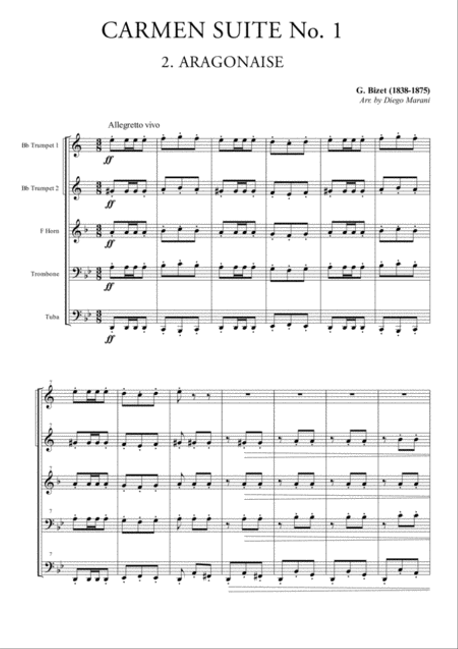 Prelude & Aragonaise from Prelude & Aragonaise from