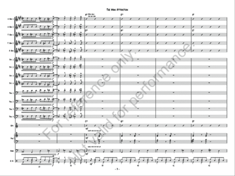 The Main Attraction Jazz Ensemble scores gallery preview page 10