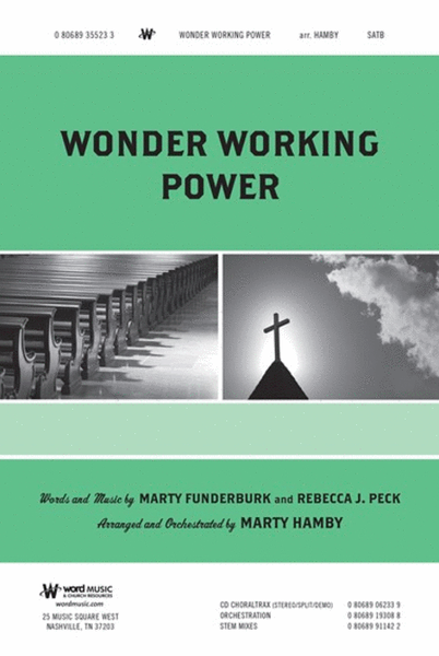 Wonder Working Power - CD ChoralTrax
