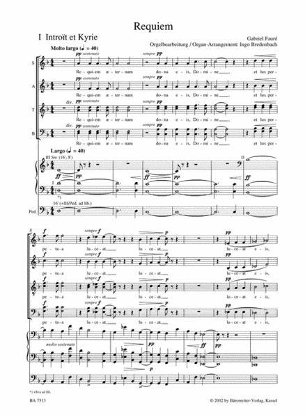 Requiem d minor, Op. 48 image number null