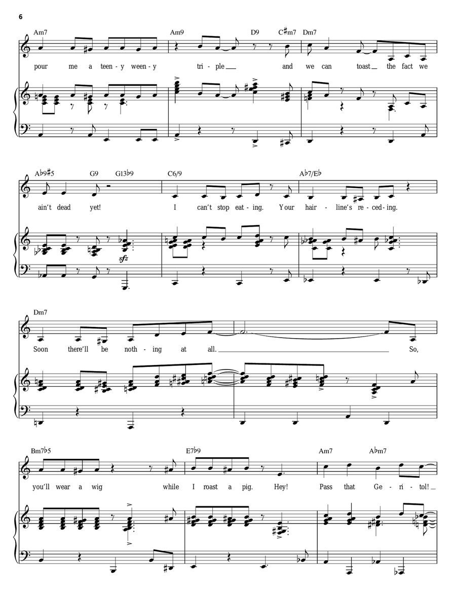 Timeless To Me Piano, Vocal scores gallery preview page 6